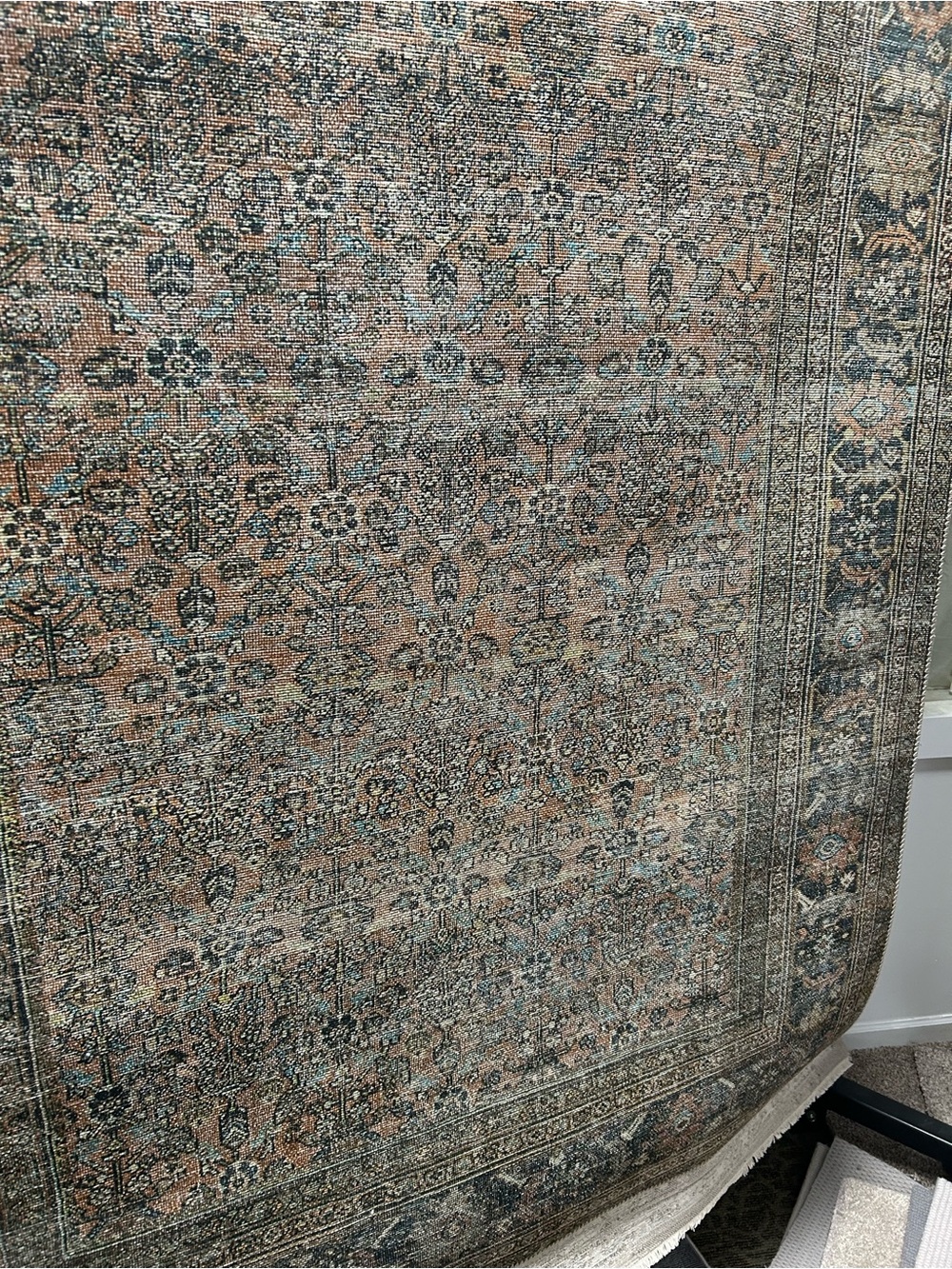 Loloi Adrian Terracotta/Multi Area Rug - Picture 2 of 3